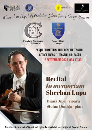 Recital In memoriam Sherban Lupu